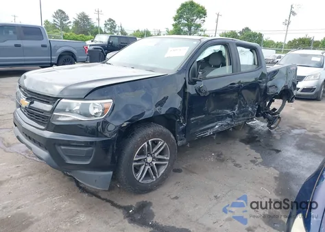 2020 Chevrolet Colorado 4Wd Short Box Wt z USA, uszkodzony, nr VIN 1GCGTBEN0L1134432